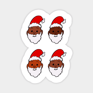 Many shades of Santa Magnet