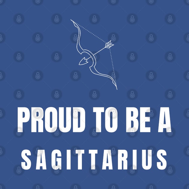 Proud to be a Sagittarius alternate design by InspiredCreative