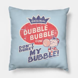 Vintage 80s Bubble Gum Pillow