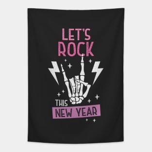 Let's Rock This New Year Tapestry