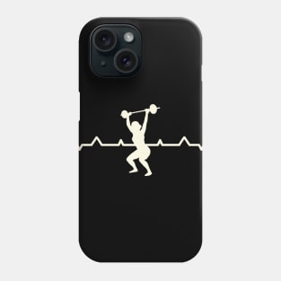 Workout, Bodybuilding, Fitness Heartbeat Design Phone Case