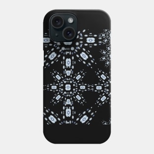 Blue Flower Abstract Phone Case