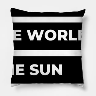 The Star, The World, The Sun, Tarot. Pillow