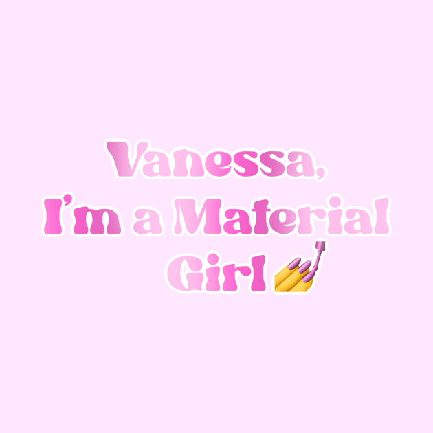 FNAF Vanessa Material Girl Meme by 20 Sided Tees