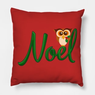 Christmas Owl Pillow