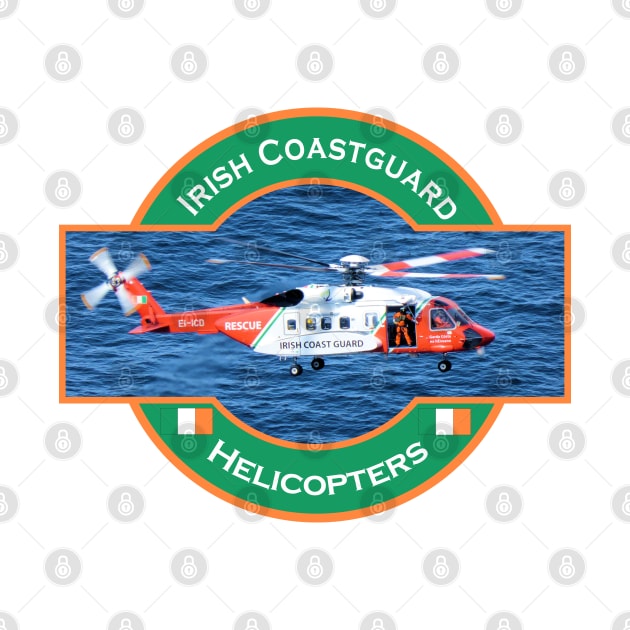 Irish Coastguard search and rescue Helicopter, by AJ techDesigns