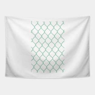 Chain Link on Mint Tapestry