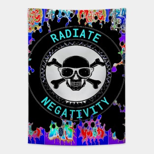 Radiate Negativity Positively 23 Tapestry