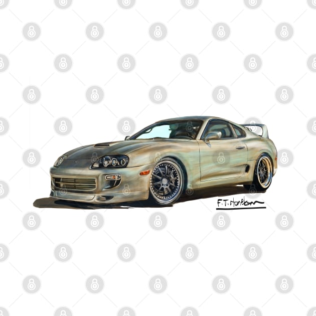 Toyota Supra MK4 by Francohanekom