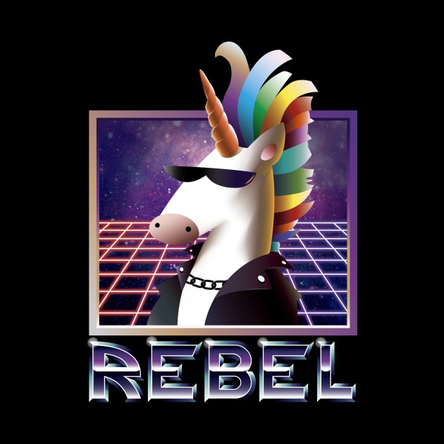 rebel unicorn by walterorlandi