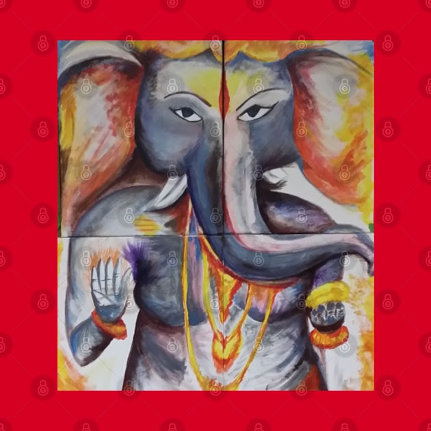 Almost Yoga Ganesh only by Whiskers6