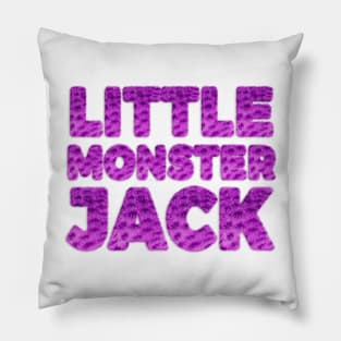 Little Monster Jack Furry Design Pillow