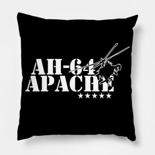 AH-64 Apache Gunship Pillow