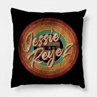 Jessie Reyez Vintage Circle Art Pillow