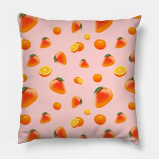 Mango and Orange Pillow