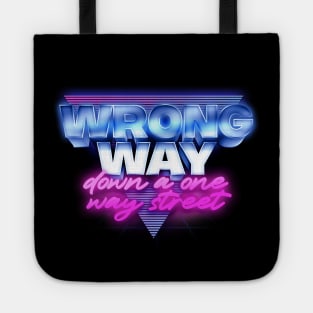 Limmy / Wrong Way - Down A One Way Street Tote