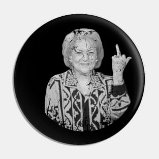 Pose Dorothy Zbornak F*ck Cool Vintage Pin