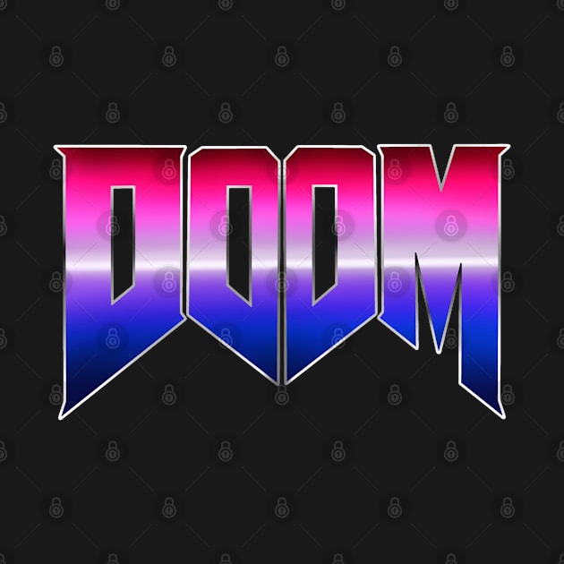 Retro Doom Text Effect by Homoragomo