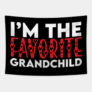 Funny Favorite Grandchild Birthday Gift Tapestry