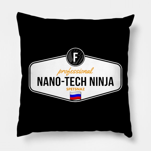 Professional Nano-Tech Ninja [GTA] Pillow by GTA