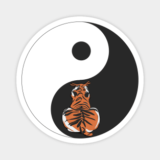 Tiger and Yin Yang Magnet