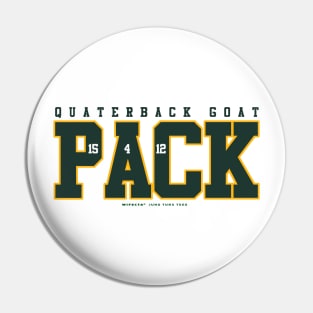 Packers QB GOATS Pin