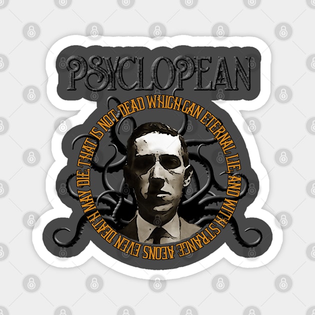 Psyclopean Lovecraft Strange Aeons Cthulhu Magnet by AltrusianGrace