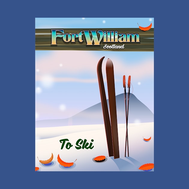 Fort William Scotland To Ski by nickemporium1