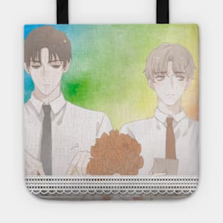 Two lovely guys Tote