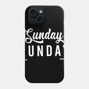 sunday runday Phone Case