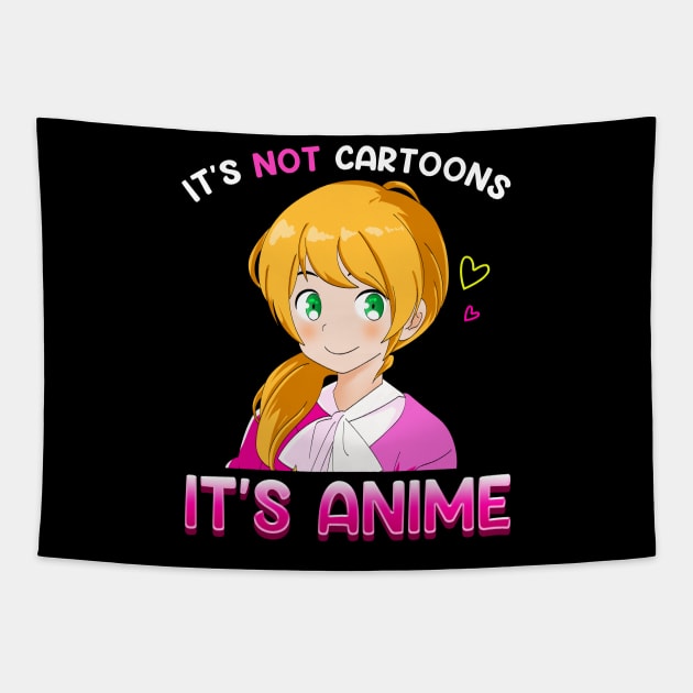 It's not cartoon It's Anime Tapestry by snnt