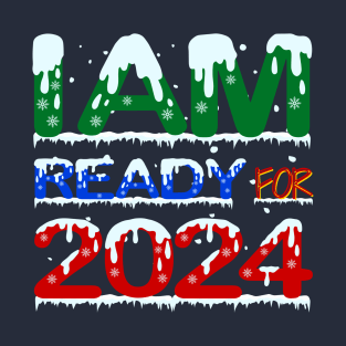 Frosty Resolutions: Ready for 2024 T-Shirt