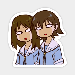 unmotivated osaka and tomo azumanga daioh Magnet