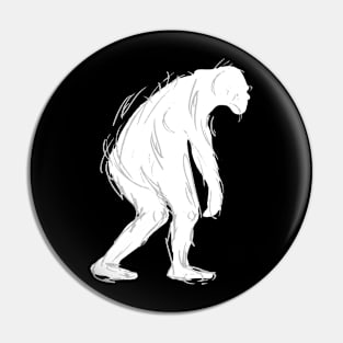 Old Bigfoot Pin