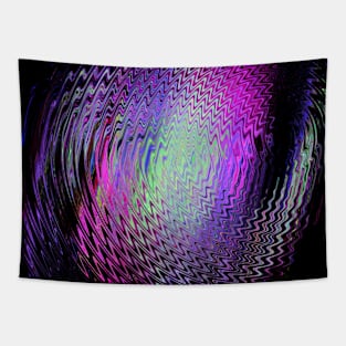 swirl zigzag abstraction Tapestry