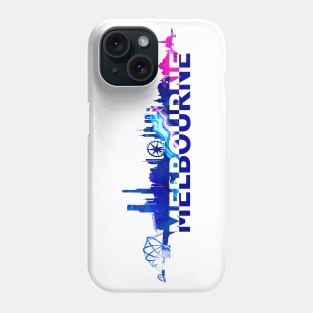 Melbourne Skyline Phone Case