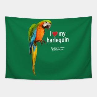 CB Harlequin Macaw Tapestry