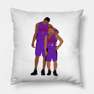 TMac & Bogues Raptors Pillow