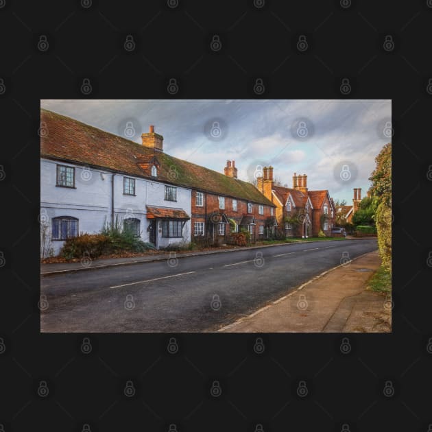 The Street in Tidmarsh by IanWL