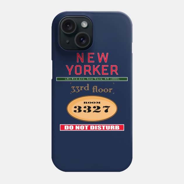 Room 3327 Phone Case by TenomonMalke