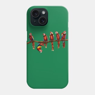 Misfit Macaw Phone Case