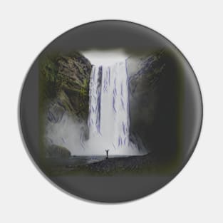 Waterfall design Pin