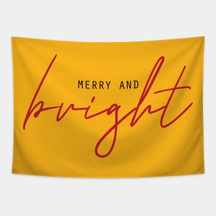 Merry and bright Tapestry