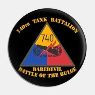 740th Tank Battalion Pin