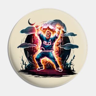 Jason Kelce Chiefs Spirit Pin