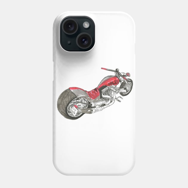 Harley's Ride Phone Case by Créa'RiBo