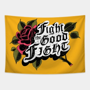Fight the Good Fight Tapestry