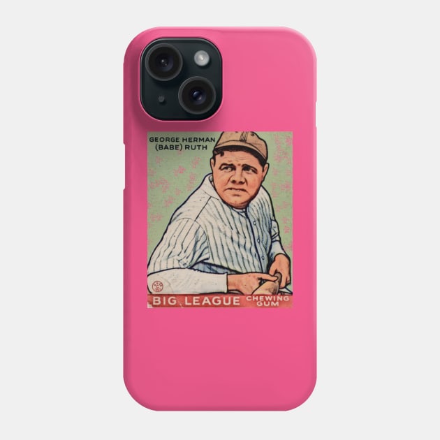 Babe Ruth - Big League Chew! Phone Case by 3ric-