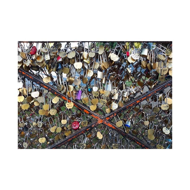 Paris love locks by OLHADARCHUKART