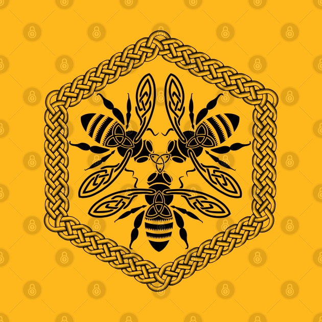 Celtic Honeybees by Tip-Tops